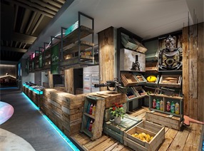 餐廳設計-西點軍蟹第二代形象