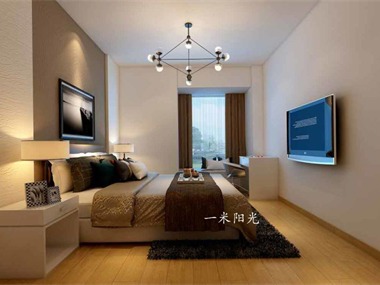 現代臥室吊頂效果圖