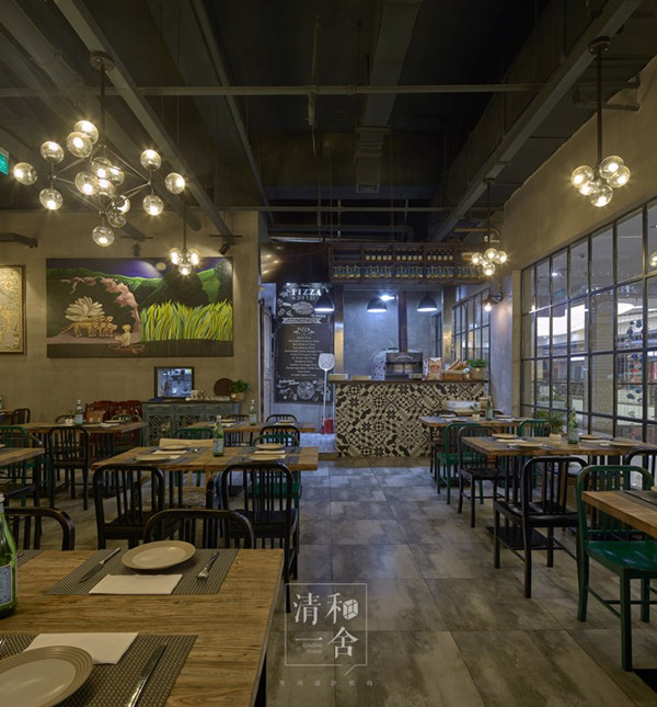 餐廳就餐區實景圖